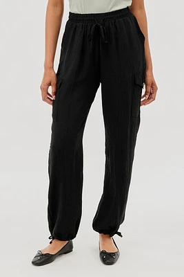 Stylexchange Vintage Drawstring Cargo Pants