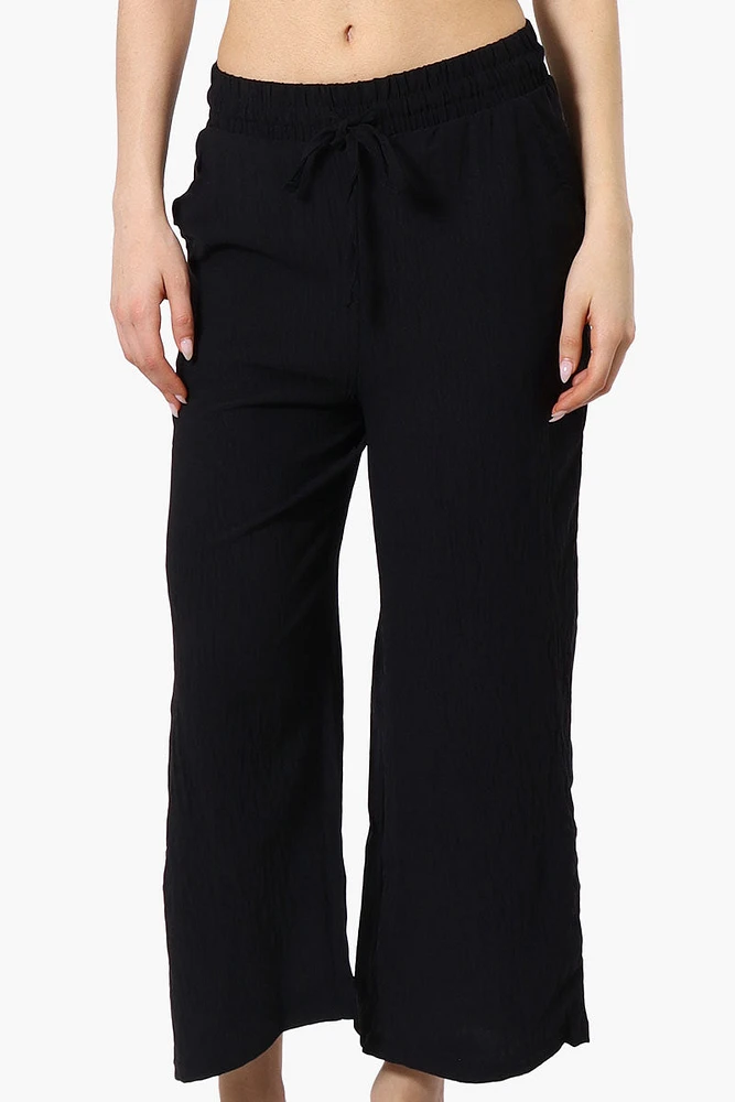Urbanology Tie Waist Culotte Pants