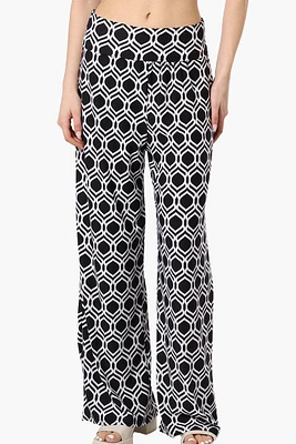 International INC Company Patterned Palazzo Pants