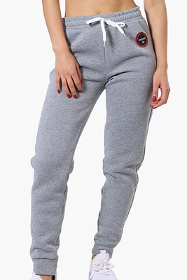 Fahrenheit Tie Waist Side Piping Joggers