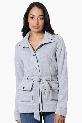 Fahrenheit Belted Fleece Lightweight Jacket