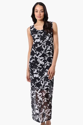 Stylexchange Floral Sheer Maxi Dress