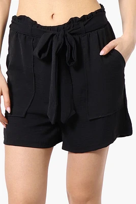 Stylexchange Vintage Solid Belted Shorts