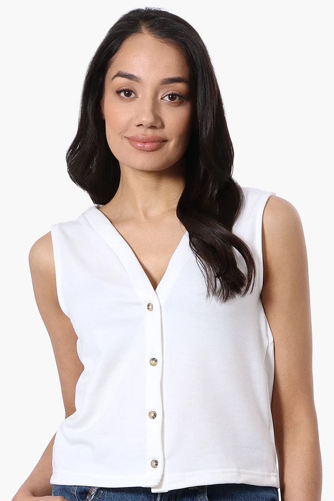 Runaway Bay Sport Button Down V-Waistcoat Vest