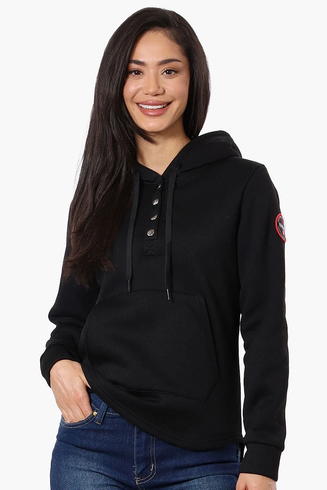 Fahrenheit Basic Henley Hoodie