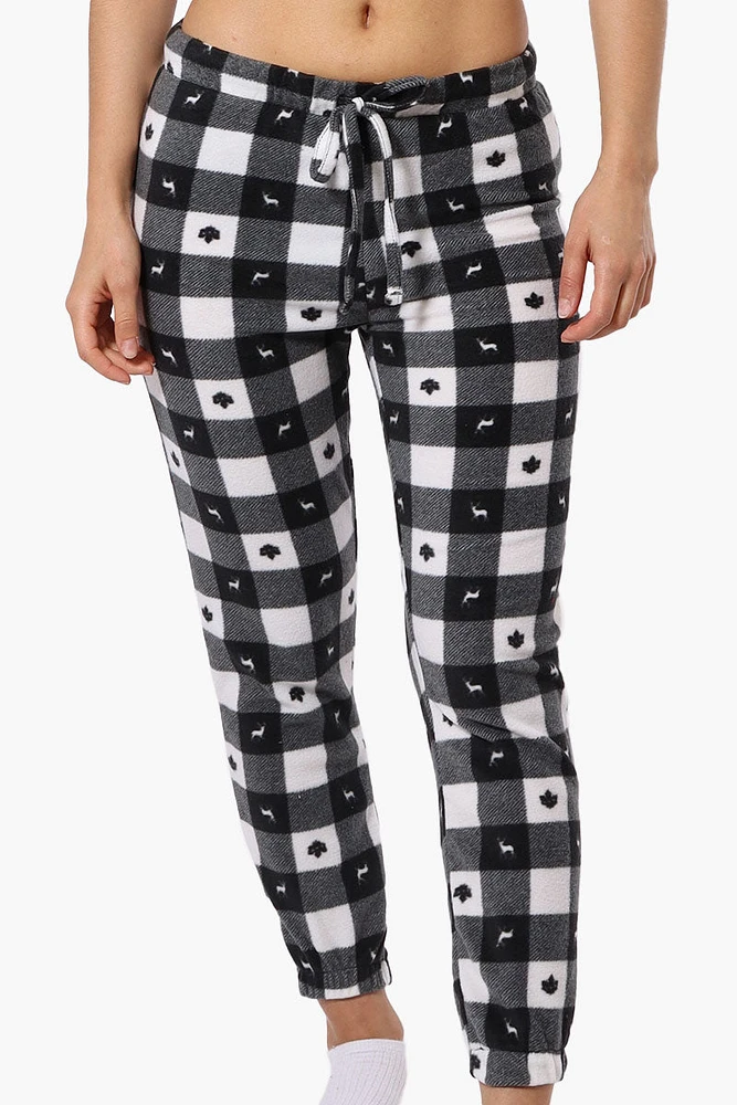 Canada Weather Gear Plaid Fleece Pajama Bottoms