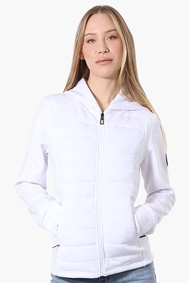Canada Weather Gear Puffer Techno Fleece Lightweight Jacket