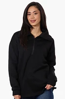 Fahrenheit Basic 1/4 Zip Pullover Sweater