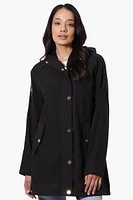 Canada Weather Gear Soft Shell Hooded Lightweight Jacket