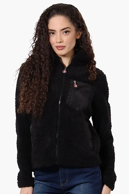 Canada Weather Gear Sherpa Zip Up Lightweight Jacket