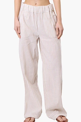 Impress Striped Wide Leg Pants