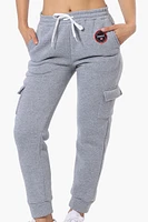 Fahrenheit Tie Waist Cargo Joggers