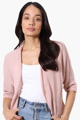 Beechers Brook 3/4 Sleeve Open Shrug Cardigan