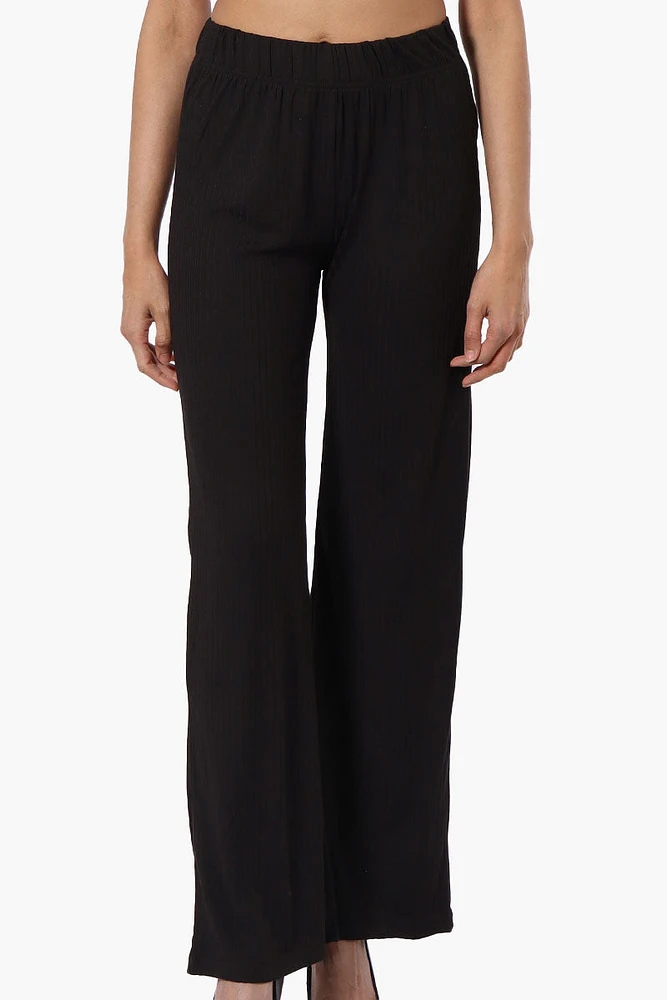 Majora Ribbed Wide Leg Pants