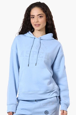 Fahrenheit Oversized Aspen Print Hoodie