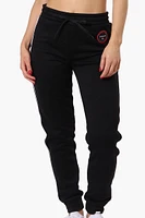 Fahrenheit Tie Waist Side Piping Joggers