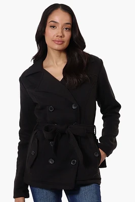 Fahrenheit Belted Double Breasted Lightweight Jacket