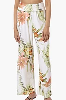 International INC Company Floral Fold Over Palazzo Pants