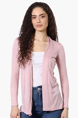 Magazine Long Sleeve Open Wrap Cardigan