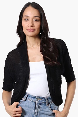 Beechers Brook 3/4 Sleeve Open Shrug Cardigan