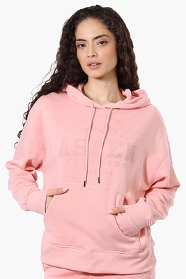 Fahrenheit Oversized Aspen Print Hoodie