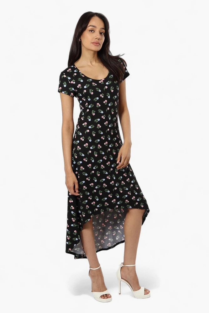 Majora Floral High Low Maxi Dress