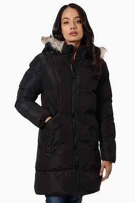 Canada Weather Gear 3/4 Length Puffer Parka Jacket