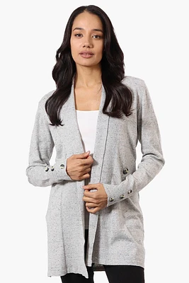 Beechers Brook Ribbed Open Cardigan
