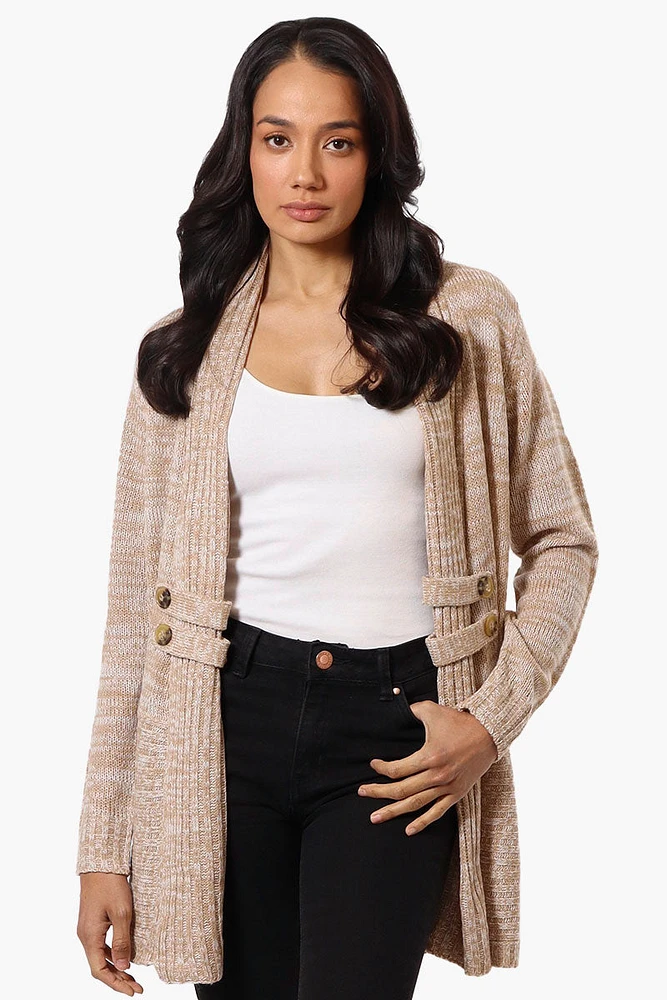 International INC Company Knit Open Wrap Cardigan