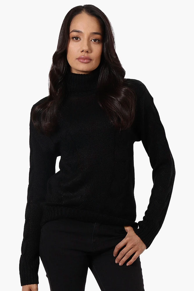 Beechers Brook Knit Turtleneck Pullover Sweater