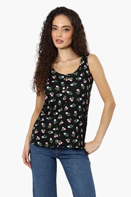 Majora Floral Sleeveless Tank Top