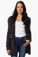International INC Company Knit Open Wrap Cardigan