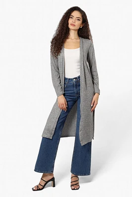 Runaway Bay Long Sleeve Side Slit Duster Cardigan