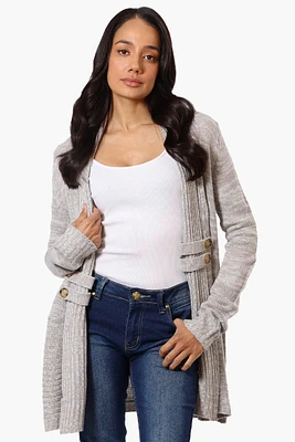 International INC Company Knit Open Wrap Cardigan