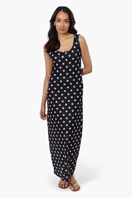 Majora Polka Dot Pattern Maxi Dress