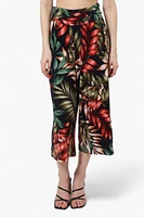 International INC Company Floral Culottes Pants