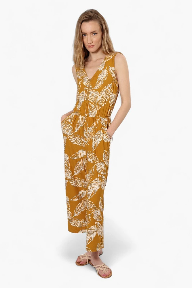 Beechers Brook Floral Sleeveless Jumpsuit