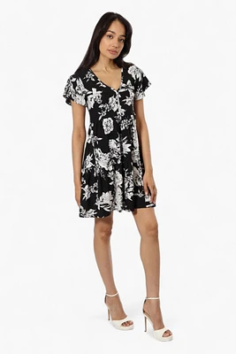 Beechers Brook Floral Button Down Day Dress