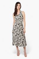 Beechers Brook Sleeveless Front Twist Maxi Dress