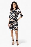 Beechers Brook Floral Zip Up Day Dress