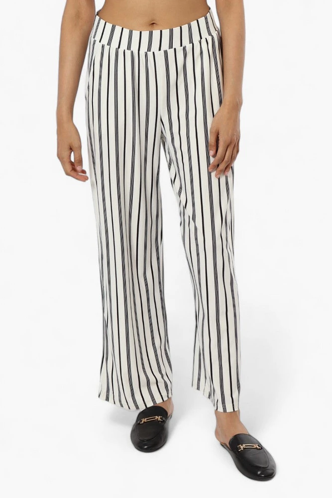 Beechers Brook Striped Wide Leg Pants