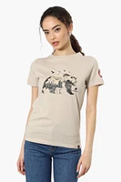 Canada Weather Gear Bear Print Tee