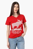 Canada Weather Gear Moose Print Tee