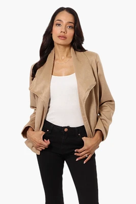 Beechers Brook Suede Waterfall Blazer