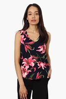 International INC Company Floral Pattern Tank Top