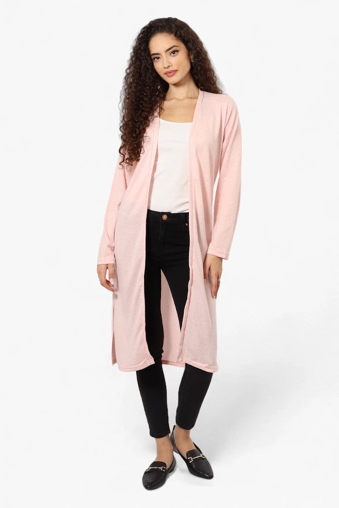 Runaway Bay Long Sleeve Side Slit Duster Cardigan