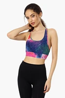 Toxika Tie Dye Waffle Tank Top