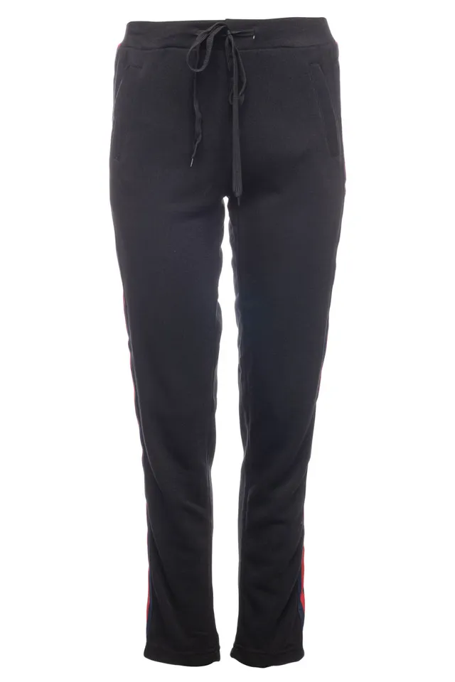 Fairweather Solid Tie Waist Zip Pocket Jogger Sweatpants