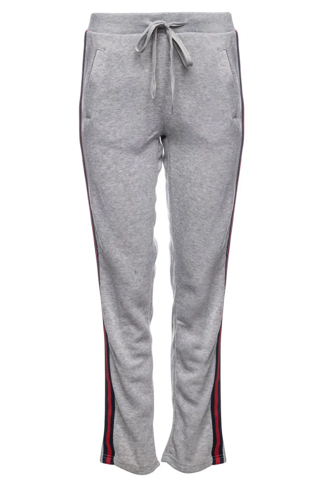 Fairweather Solid Tie Waist Zip Pocket Jogger Sweatpants