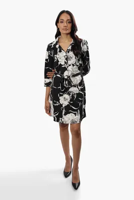 Beechers Brook Floral Belted Day Dress